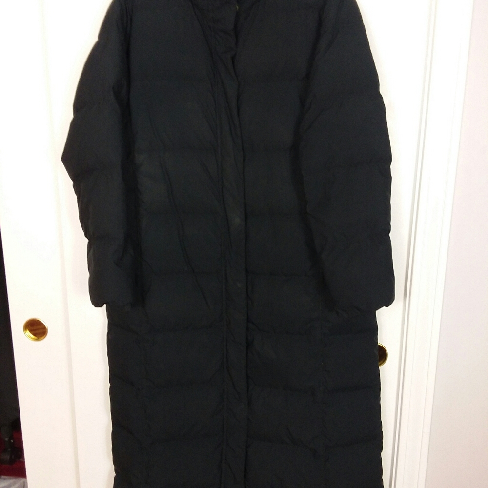 LL Bean Full Length Puffer Coat